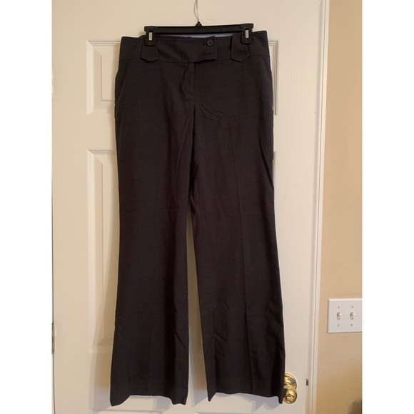 Ann Taylor Signature Fit Size 8 Dark Gray Pants - Picture 1 of 7